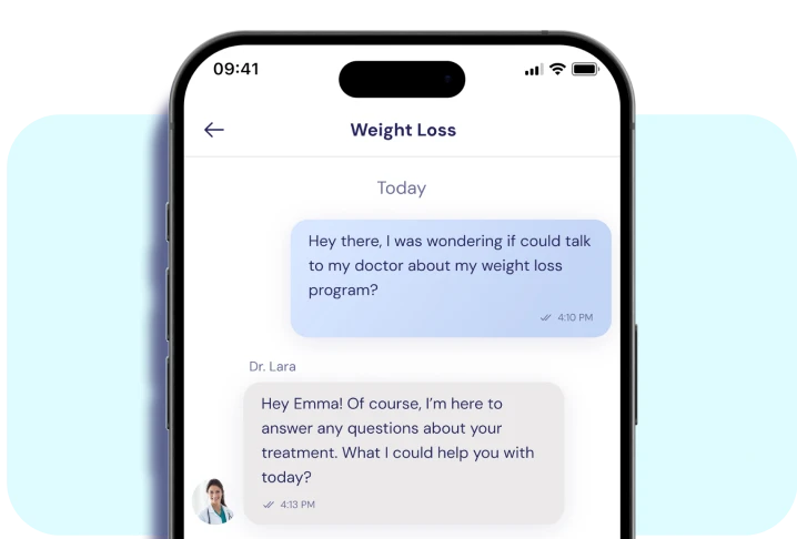 Mobile app mockup